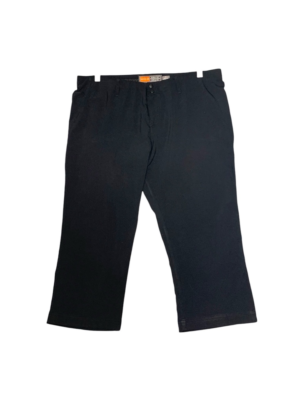 Merrell Black UPF 50+ Capri Pants Sz 14 Stretch Opti wick Tech Light Hiking